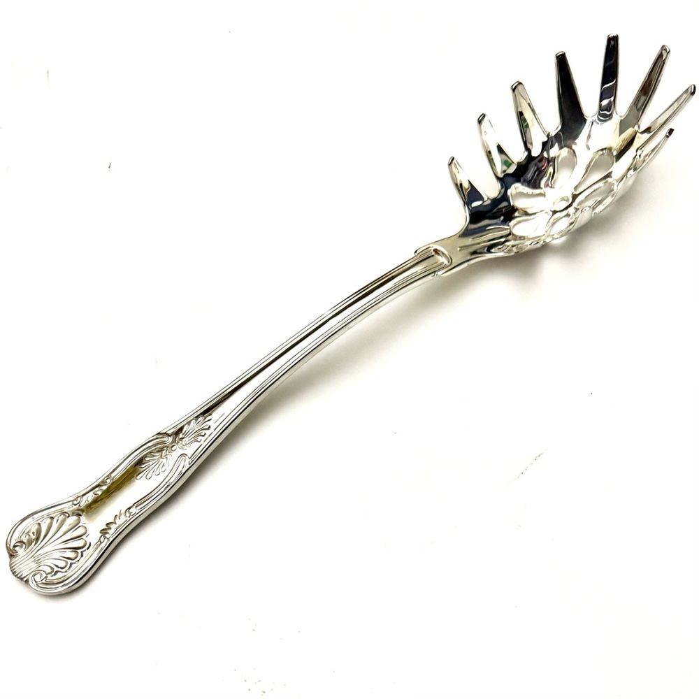 Vintage F.B. Rogers FBR14 Silverplate Pasta / Spaghetti Server 11 Inch Italy